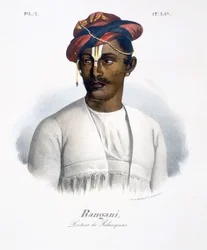 Rangani, un portador de literas, 1827-35